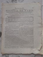 JOURNAL DE PARIS 6 Juillet 1792 ( Don Des Citoyens De ROCHEFORT Pour Les Frais De Guerre) - Giornali - Ante 1800