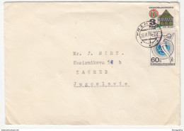 Czechoslovakia, Letter Cover Travelled 1974 Praha Pmk B180205 - Lettres & Documents