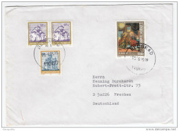 Yugoslavia Letter Cover Travelled 1994 Belgrade To Frechen Bb151214 - Brieven En Documenten