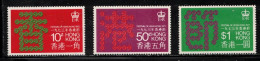 HONG KONG Scott # 291-3 MNH - Festival Of Hong Kong 1973 - Ungebraucht