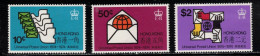 HONG KONG Scott # 299-301 MH - UPU 100th Anniversary - Neufs