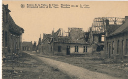 RUINES DE LA VALLEE DE L'YSER -   WERCKEN  LE VILLAGE    2 SCANS - Kortemark