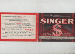 Singer Machines à Coudre Roanne - Advertising