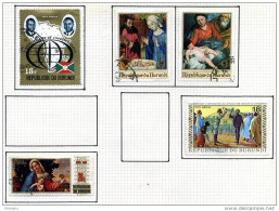 5 Timbres Du Burundi - Unused Stamps