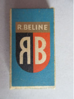 Boite Complète De 5 Lames De Rasoir R BELINE Affûtage Huile - Complet Box Of 5 Rasor Blades - Lamette Da Barba