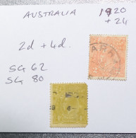 AUSTRALIA  STAMPS  See Detail In Photo  1920 - 24   ~~L@@K~~ - Gebruikt