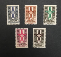 COLONIES FRANÇAISES Ghadames (5 Valeurs YT 4, 6, 7 PA 1 &2) -  Neufs Sans CH MNH ** - Cote 88E - Unused Stamps