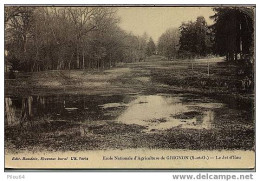 Grignon - L'École Nationale D'Agriculture - Le Jet D'eau - Grignon