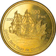 Monnaie, France, 100 Francs, 2013, Ile Juan Da Nova, SPL, Bronze-Aluminium - Sonstige & Ohne Zuordnung