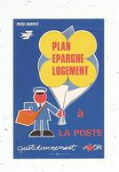 Autocollant , LA POSTE , Poitou-Charentes ,  PLAN EPARGNE LOGEMENT - Autocollants