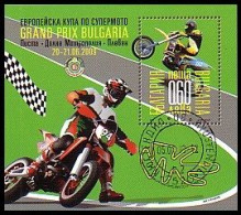 BULGARIA - 2009 - Super Moto - Grand Prix Bulgaria - Bl  Obl - Gebraucht