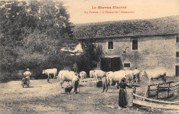 LE MORVAN- ILLUSTRE- LA FERME L'HEURE DE L'ABREUVOIR - Fermes