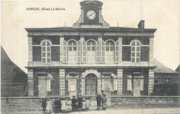 CPA 60 Oise > Auneuil - La Mairie - Enfants - Ecoliers - Auneuil