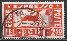 DODECANESE 1936 RODI Express Stamps £ 2.50 Orange Vl. E 2 - Dodécanèse