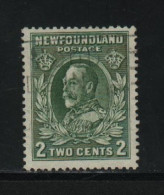 Newfoundland USED  Sc 186  King George V - 1908-1947