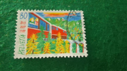 İSVİÇRE 1980-90   80C - Unused Stamps