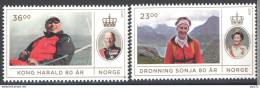 Norvegia 2017 Unif.1877/78 **/MNH VF - Unused Stamps