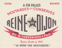 Buvard - Moutarde Reine De Dijon  - Ets G Theveniaud - Senape