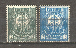 Ireland Eire 1933 Mi 59-60 Canceled (2) - Gebruikt