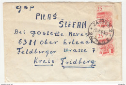 Yugoslavia, Letter Cover Travelled 196? Zagreb Pmk B181215 - Covers & Documents