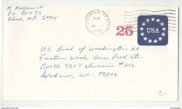 US Postal Stationery Letter Cover Posted 1991 Missoula MT Pmk B210820 - 1981-00