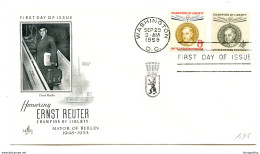 USA 1959 Ernst Reuter FDC 200401 - 1951-1960