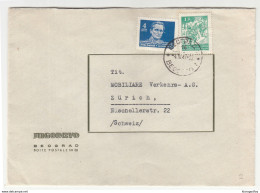 Jugodrvo, Beograd Company Letter Cover Posted 1947 To Zürich B200320 - Covers & Documents