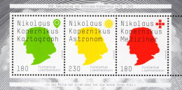 Liechtenstein - 2023 - Nicolaus Copernicus - 550th Birth Anniversary - Mint Souvenir Sheet - Ungebraucht