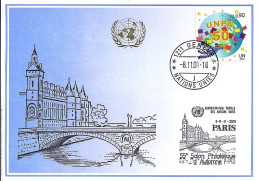 NATIONS UNIES GENEVE N° S/CP DE 2001 - Covers & Documents