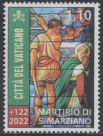 Vaticano 2022 Correo 1900 **/MNH 19º Centenario "Martirio Di S. Marziano"  - Unused Stamps