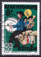 Luxemburg Marke Von 1981 O/used (A3-37) - Gebraucht