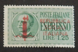 ITALIE REPUBLIQUE SOCIALE EXPRES YT 3 NEUF**MNH ANNEE 1944 - Express Mail