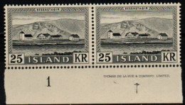 ISLANDE 1957 ** - Neufs