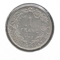 ALBERT I * 1 Frank 1912 Frans * Z.Fraai * Nr 11505 - 1 Franco