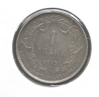 ALBERT I * 1 Frank 1913 Vlaams * Prachtig * Nr 12515 - 1 Franco