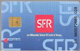 CARTE-GSM-SFR-PUCE D-SFR-SF3D-SD--V° Logo Bull-et Inovatron -TBE - Nachladekarten (Handy/SIM)