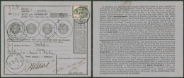 Pellens - N°115 Sur Bon De Poste D'une Valeur De 5 Fr > Spa A (7/7/14) - 1912 Pellens