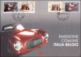 3205/3206° CS/HK - Europalia - Émission Commune Avec L'Italie / Gemenzamelijke Uitgifte Met Italië - Cartoline Commemorative - Emissioni Congiunte [HK]