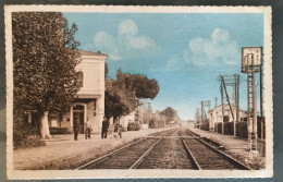 Gallargues - La Gare. Colorisée, Animée - Gallargues-le-Montueux