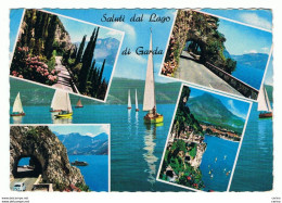 LAGO  DI  GARDA (VR):   SALUTI  DA .... -  VEDUTINE  -  PER  LA  SVIZZERA  -  FG - Water Towers & Wind Turbines