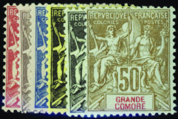 Grande Comore  N°14/19   6 Valeurs  Qualité:* - Other & Unclassified