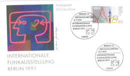 Germany:FDC, Internationale Funkausstellung Berlin 1991, 1991 - 1991-2000