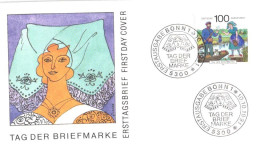 Germany:FDC, Tag Der Briefmarke, 1991 - 1991-2000