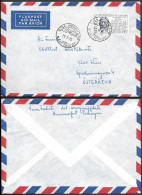 Norway Nordkapp Cover Mailed To Austria 1975 - Briefe U. Dokumente