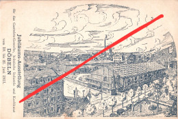 Litho Stich AK Döbeln Jubiläum Jubiläums Ausstellung 1911 Festhalle Gastgewerbeausstellung A Leisnig Hartha Roßwein - Doebeln