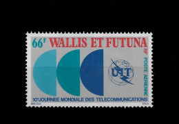 WALLIS AND FUTUNA STAMP - 1978 Airmail - World Telecommunications Day SET MNH (NP#01) - Sonstige & Ohne Zuordnung