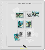 Suplemento. ESCULTISMO TOMO XIV 1999-2001 Montado - Used Stamps