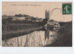 AJC - Oudon Le Canal Reliant Le Bassin à La Loire - Oudon