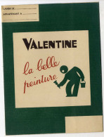 PROTEGE CAHIER  VALENTINE  LA BELLE PEINTURE - Schutzumschläge