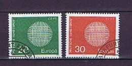 BRD (West) Germany 1970: Michel 620-621 Gestempelt, Used, Europa Cept (M) - 1970